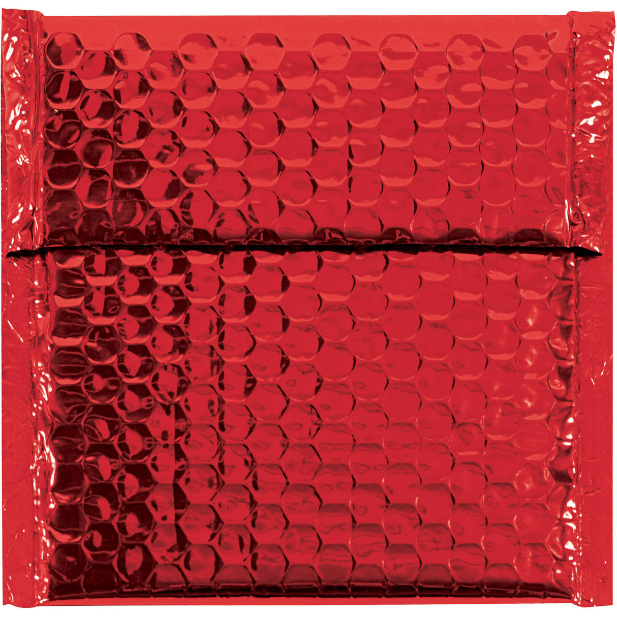 7 x 6 3/4" Red Glamour Bubble Mailers