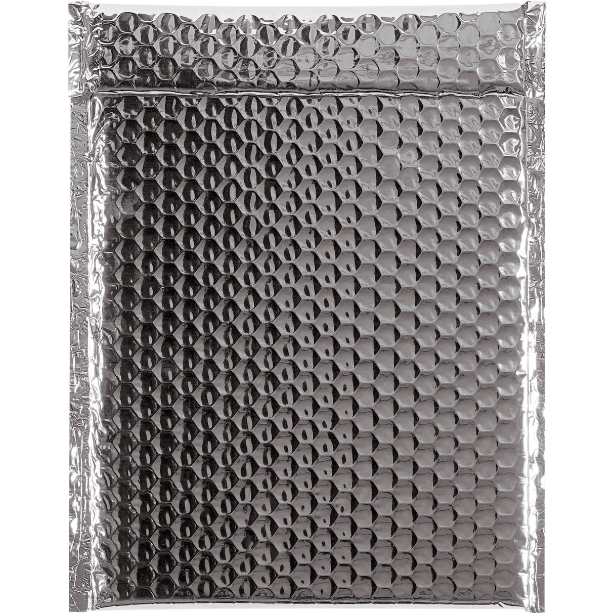 9 x 11 1/2" Silver Glamour Bubble Mailers