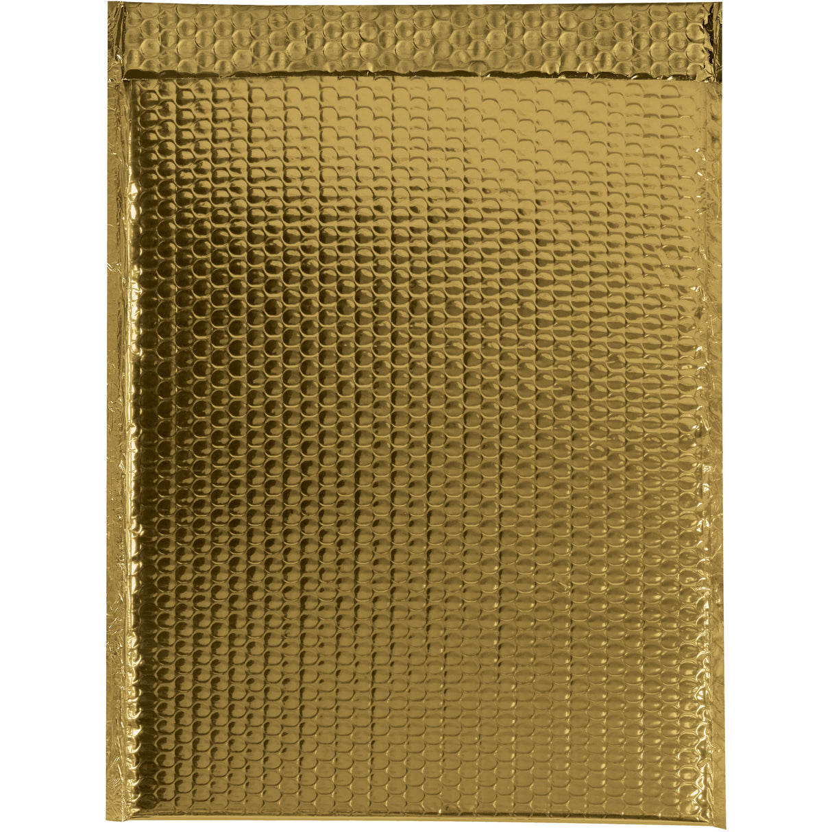 13 x 17 1/2" Gold Glamour Bubble Mailers