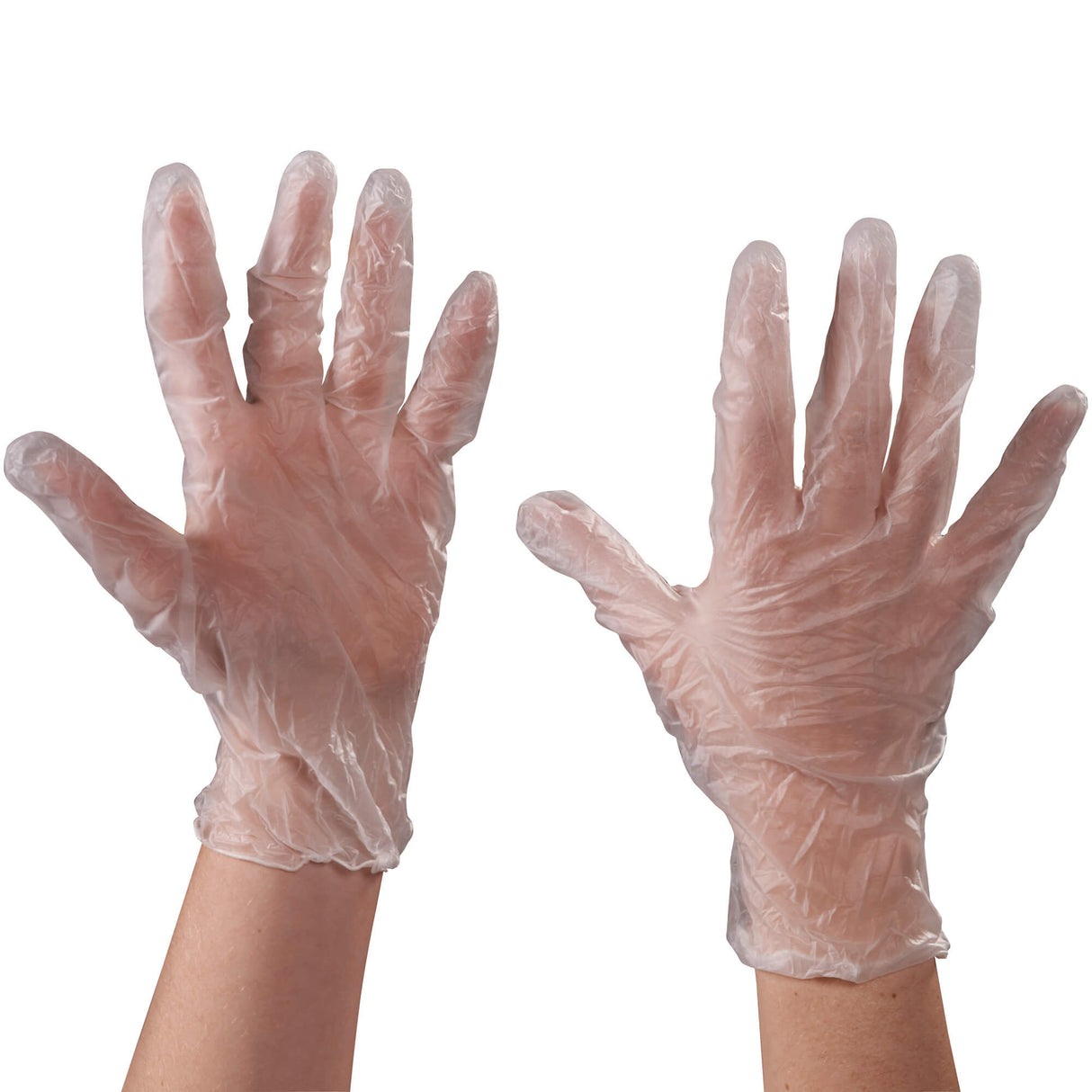 Vinyl Gloves - Clear - 3 Mil - Powder Free - Medium
