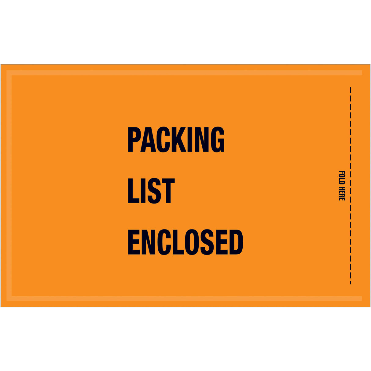 5 1/4 x 8" - Mil-Spec "Packing List Enclosed" Envelopes