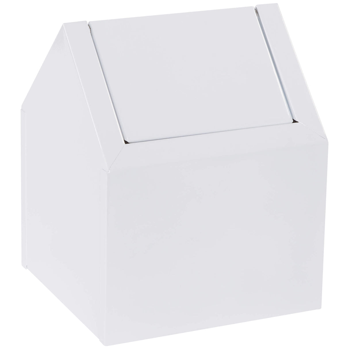Swing-Top Sanitary Napkin Receptacle - Floor-Standing