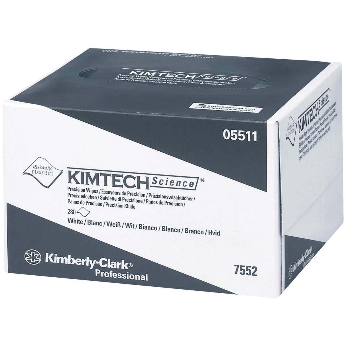 Kimtech® 1 Ply 4.4 x 8.4" Precision Low-Lint Wipers