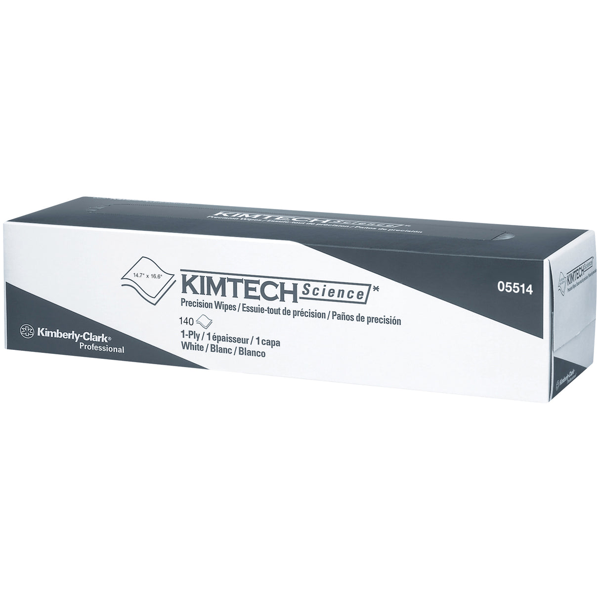 Kimtech® 1 Ply 14.7 x 16.6" Precision Low-Lint Wipers