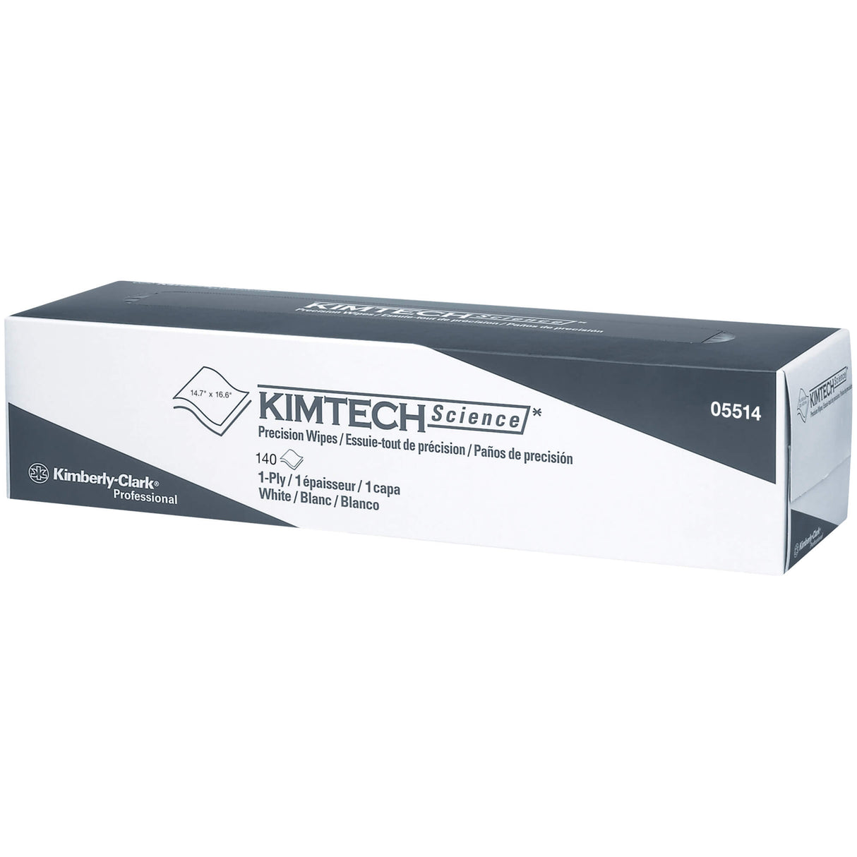 Kimtech® 1 Ply 14.7 x 16.6" Precision Low-Lint Wipers