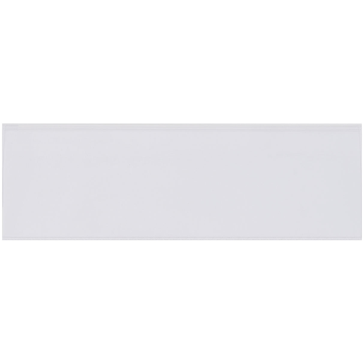 2 x 6" Open-Edge™ Plastic Label Holders