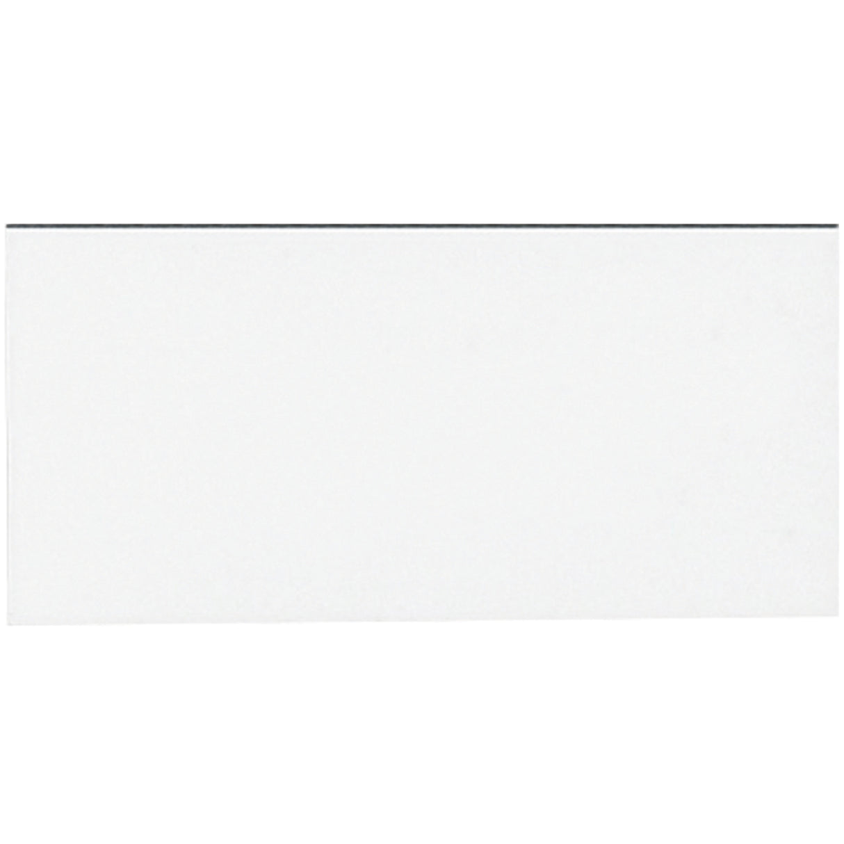 1 x 2" White Warehouse Labels - Magnetic Strips