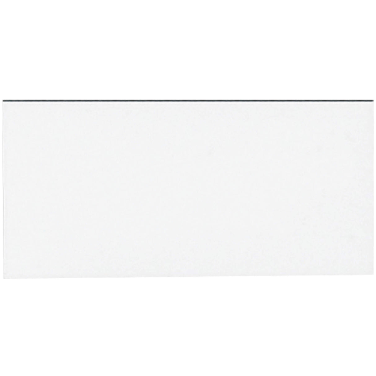 1 x 2" White Warehouse Labels - Magnetic Strips