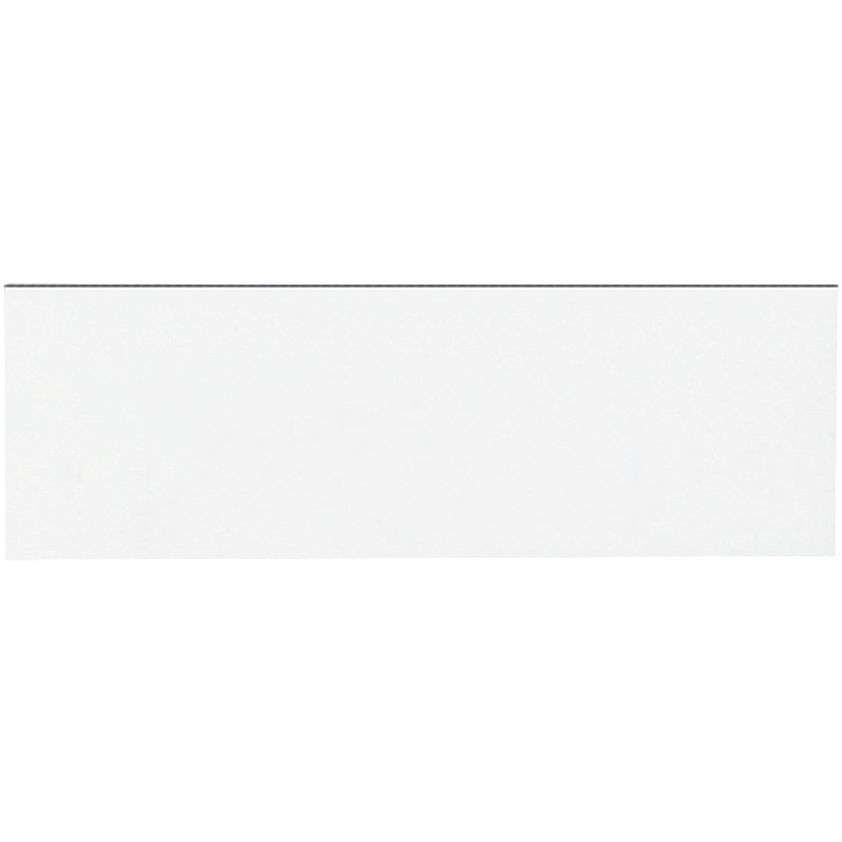 1 x 3" White Warehouse Labels - Magnetic Strips
