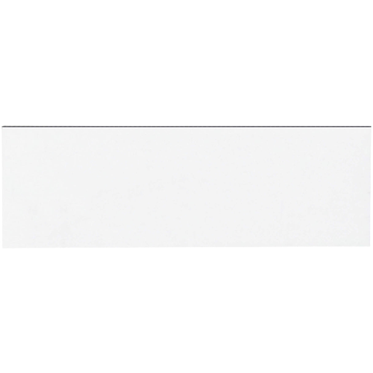 1 x 3" White Warehouse Labels - Magnetic Strips