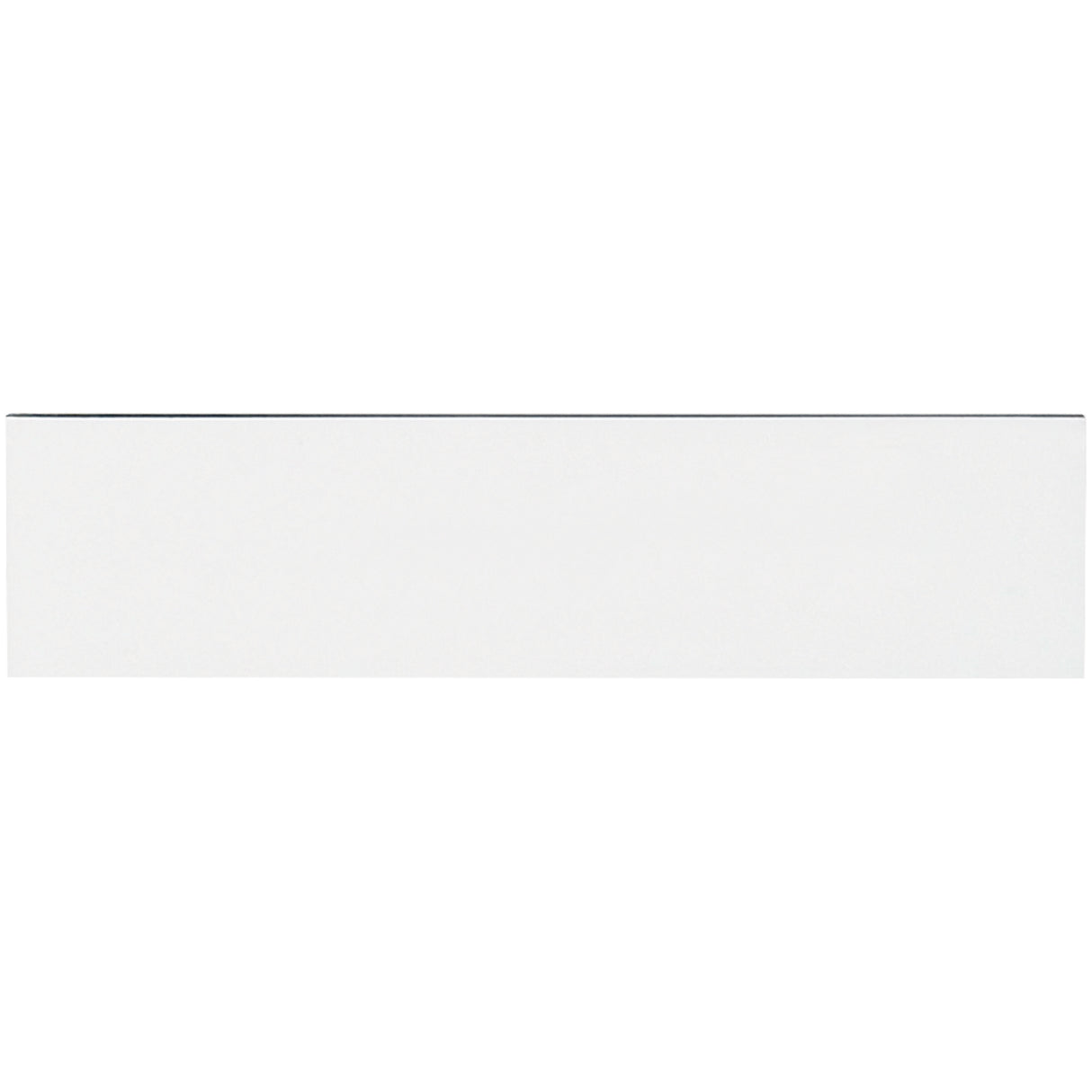 1 x 4" White Warehouse Labels - Magnetic Strips