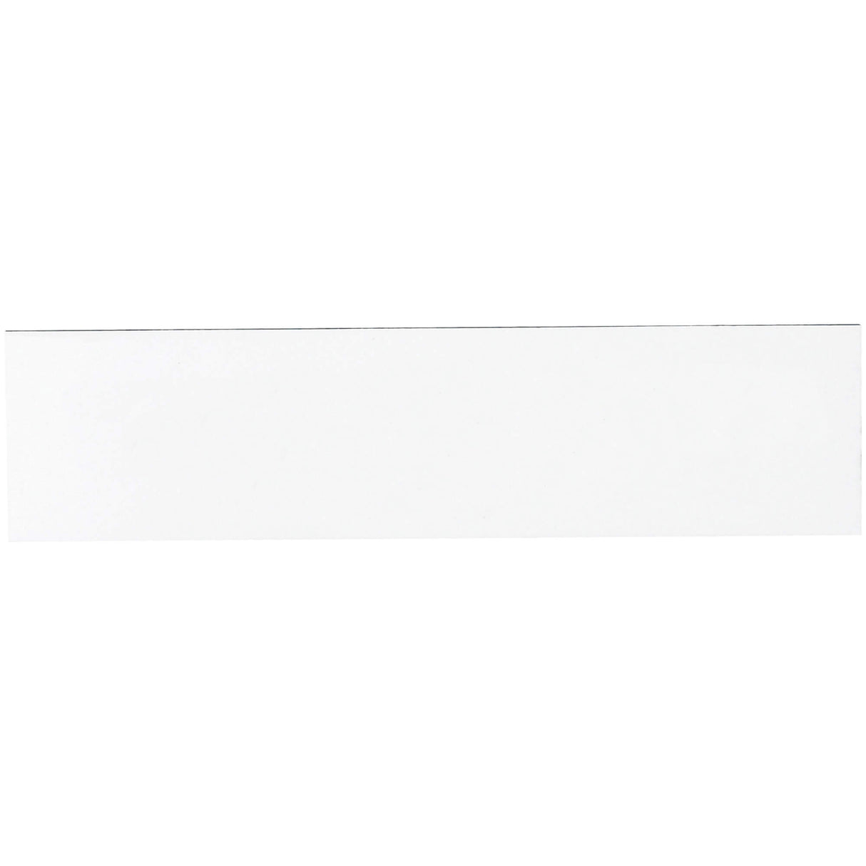 2 x 8" White Warehouse Labels - Magnetic Strips
