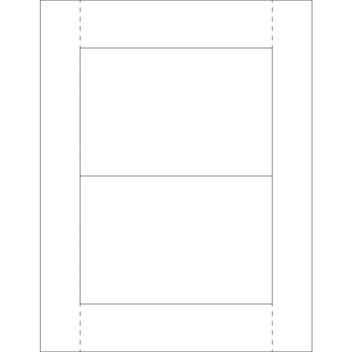 4 x 6" Vinyl Envelope Insert Cards