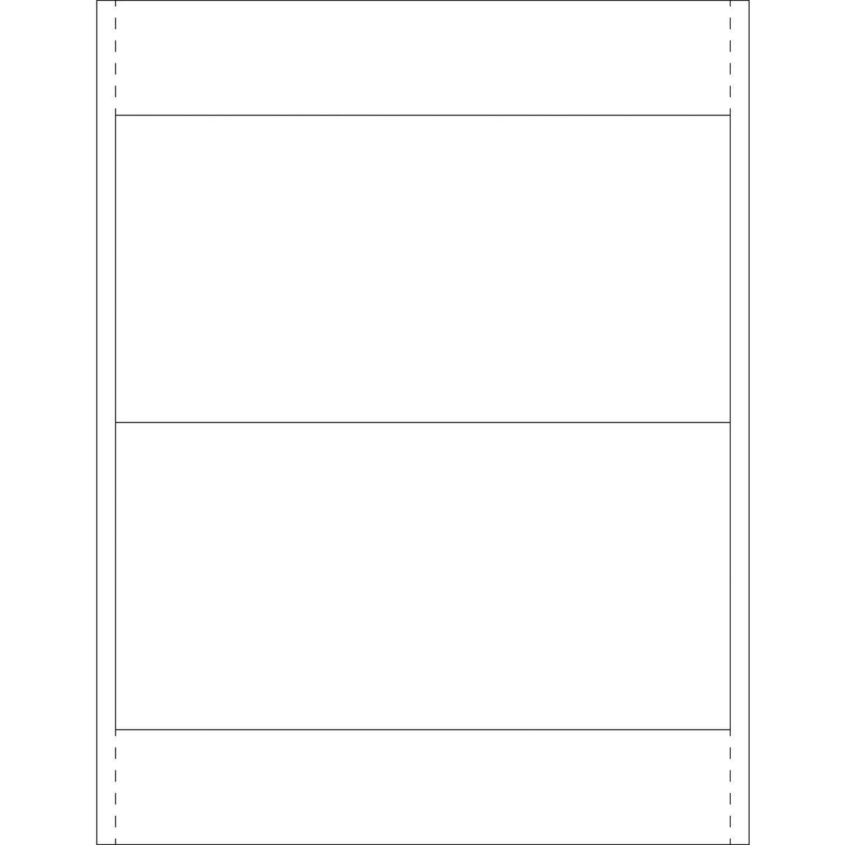 4 x 8" Vinyl Envelope Insert Cards