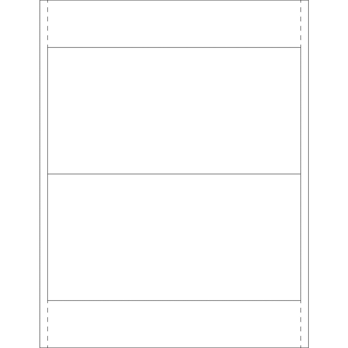 4 x 8" Vinyl Envelope Insert Cards