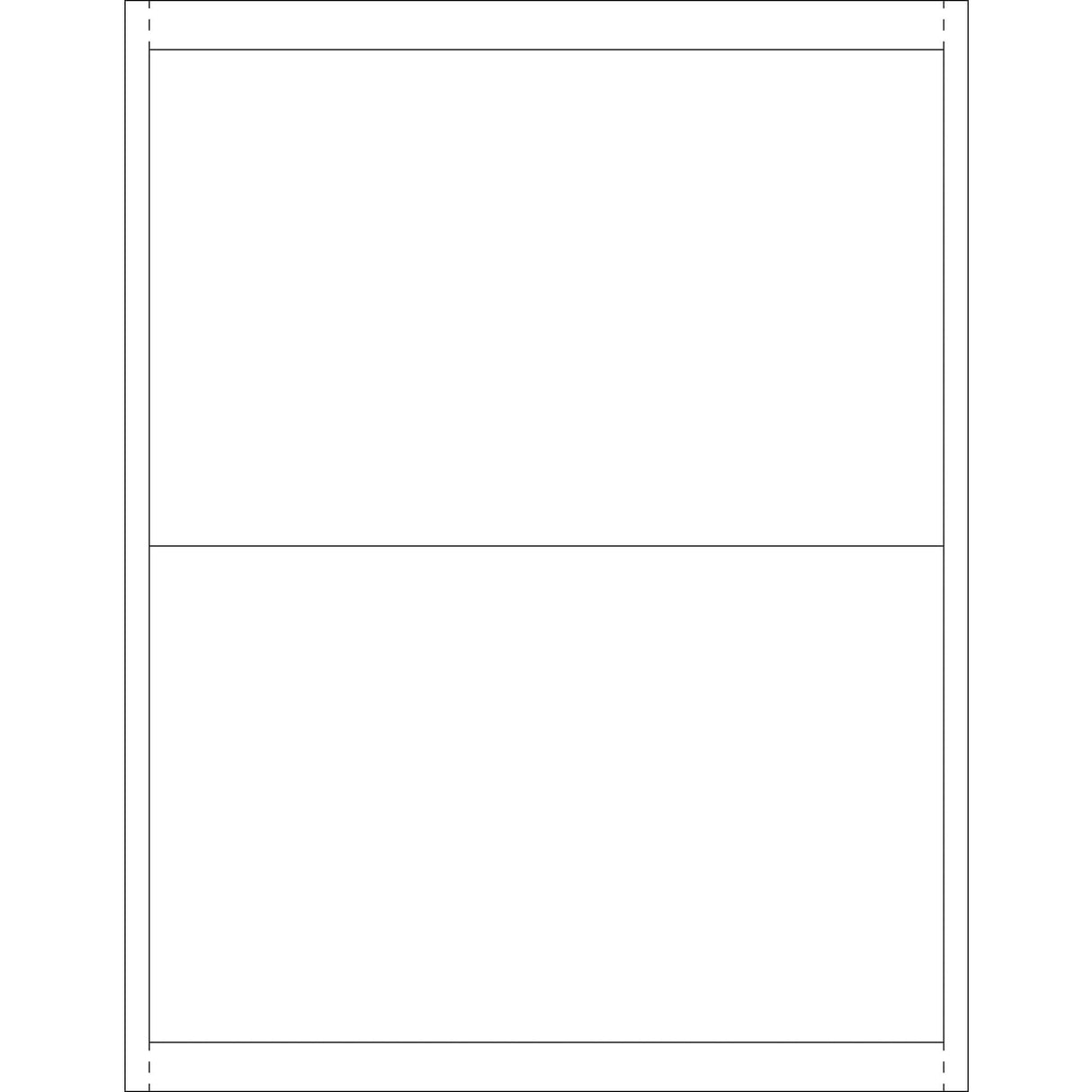 5 x 8" Vinyl Envelope Insert Cards
