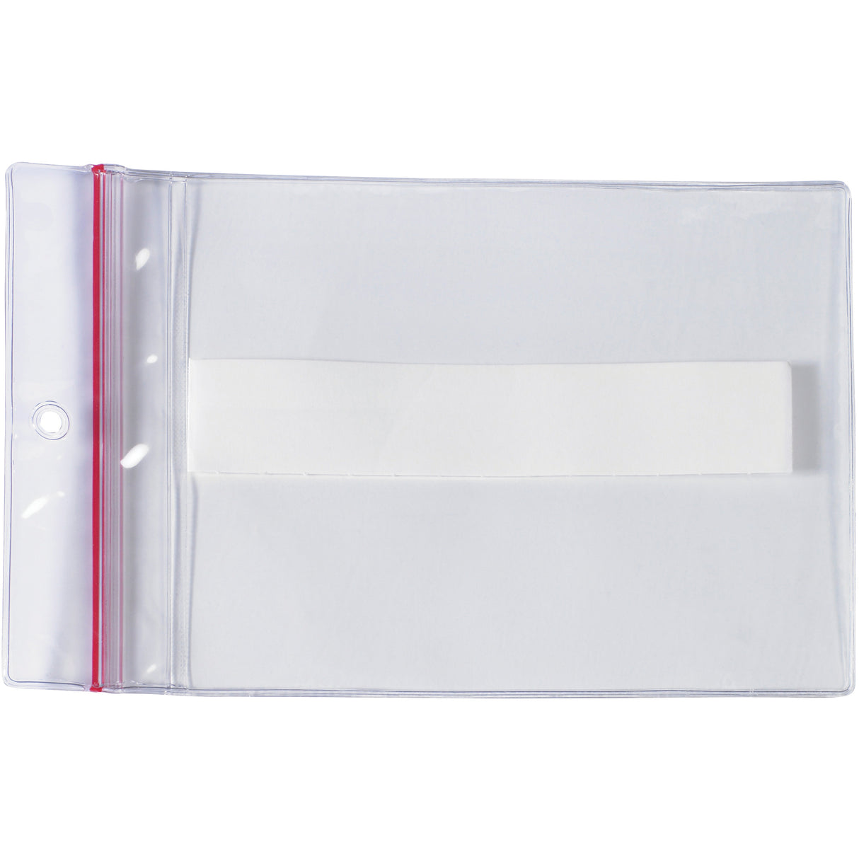 5 x 8" Super-Scan® Press-On Vinyl Envelopes - Reclosable