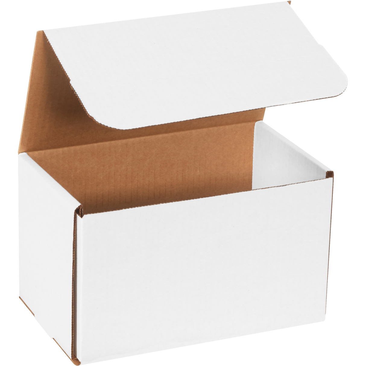 10 x 6 x 6" White Corrugated Mailers