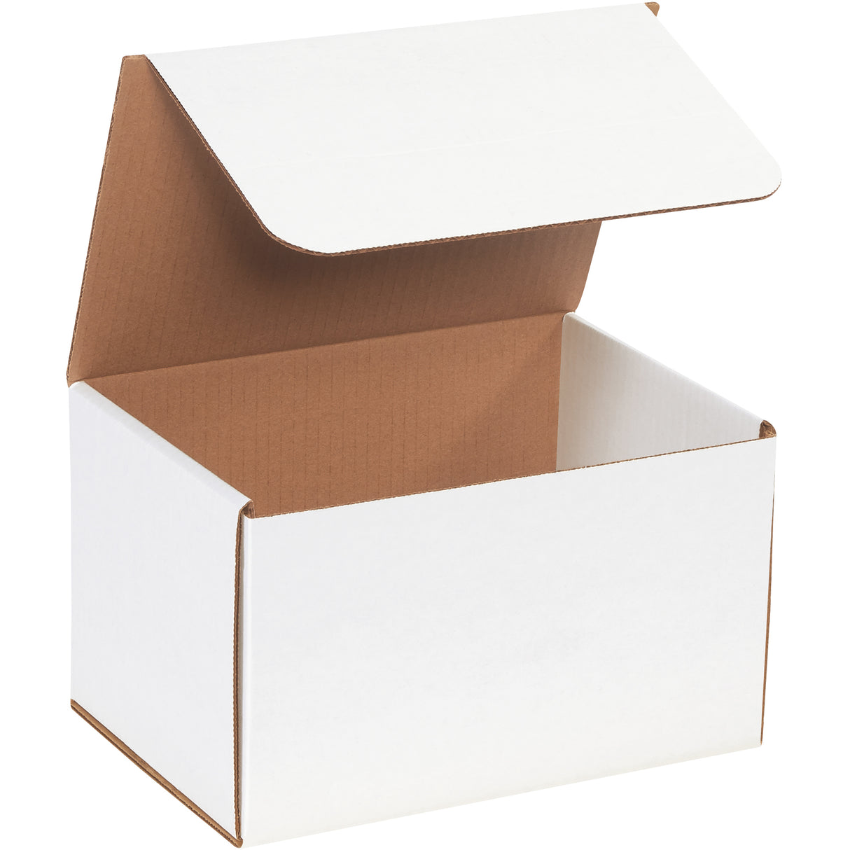 10 x 7 x 6" White Corrugated Mailers