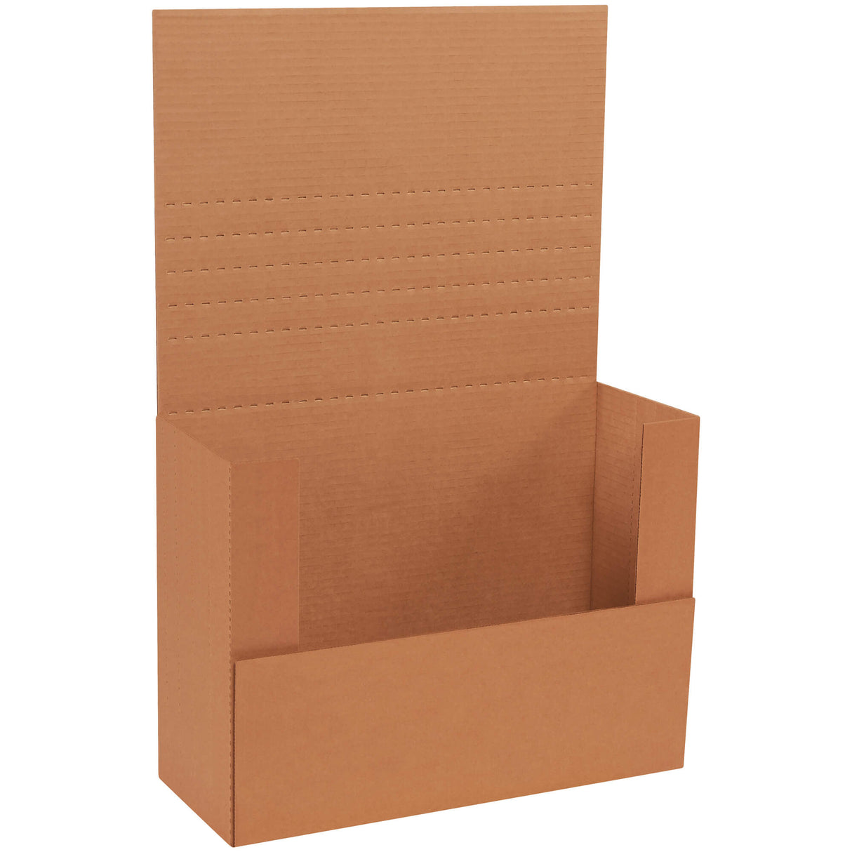 15 x 11 1/8 x 6" Kraft Easy-Fold Mailers