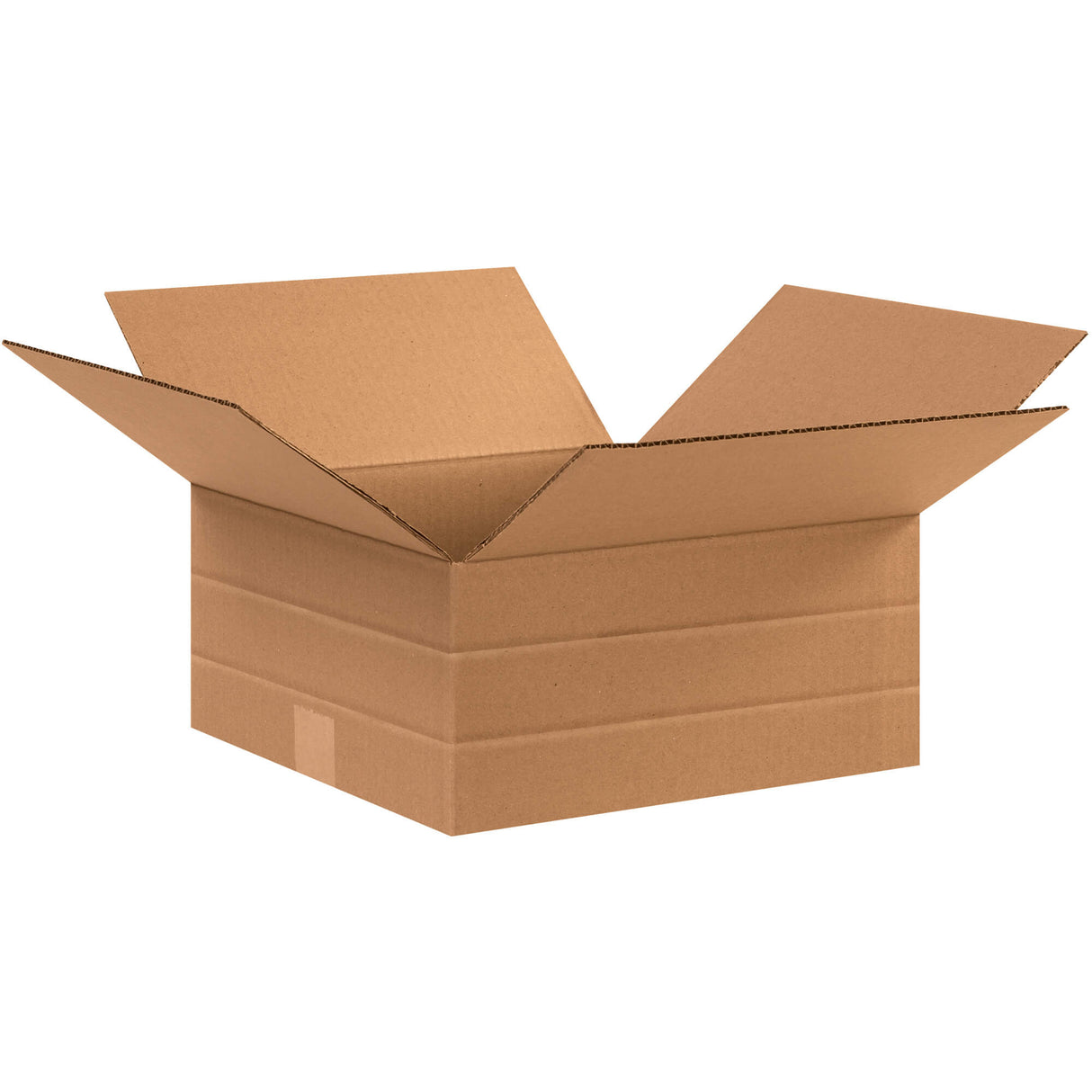12 1/2 x 12 1/2 x 6" Multi-Depth Corrugated Boxes