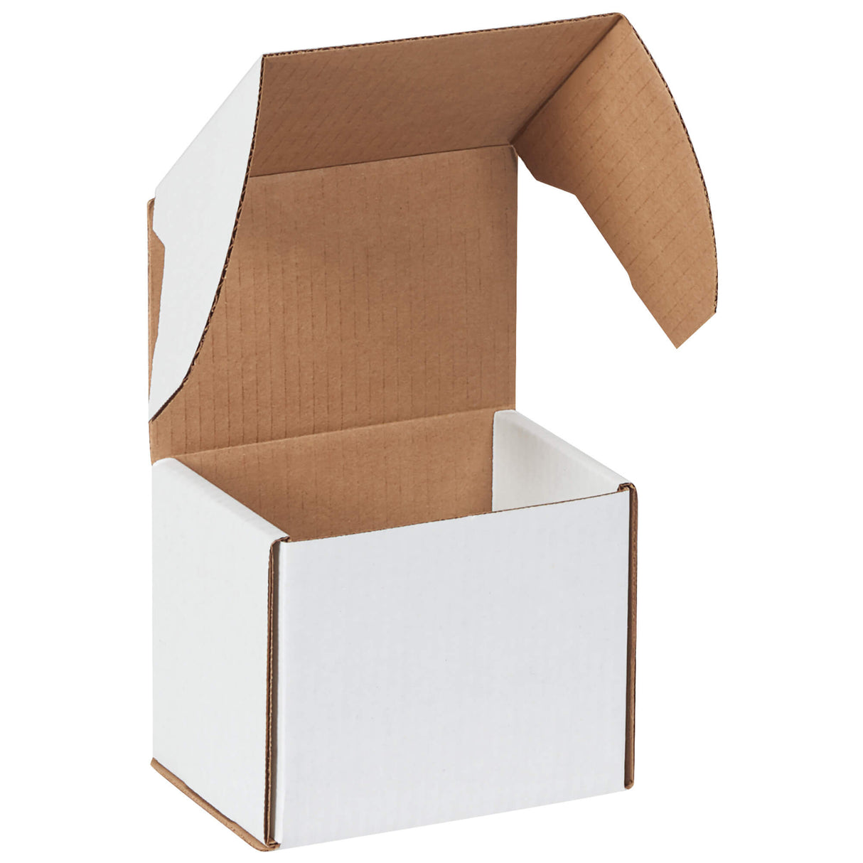 5 5/8 x 4 3/16 x 5" White Outside Tuck Mailers