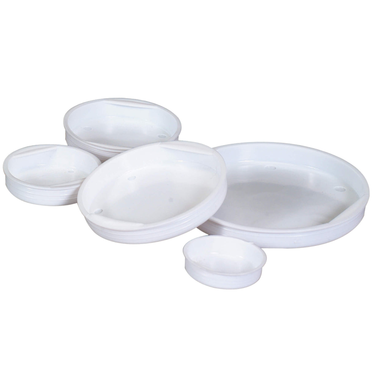 3" Plastic End Caps