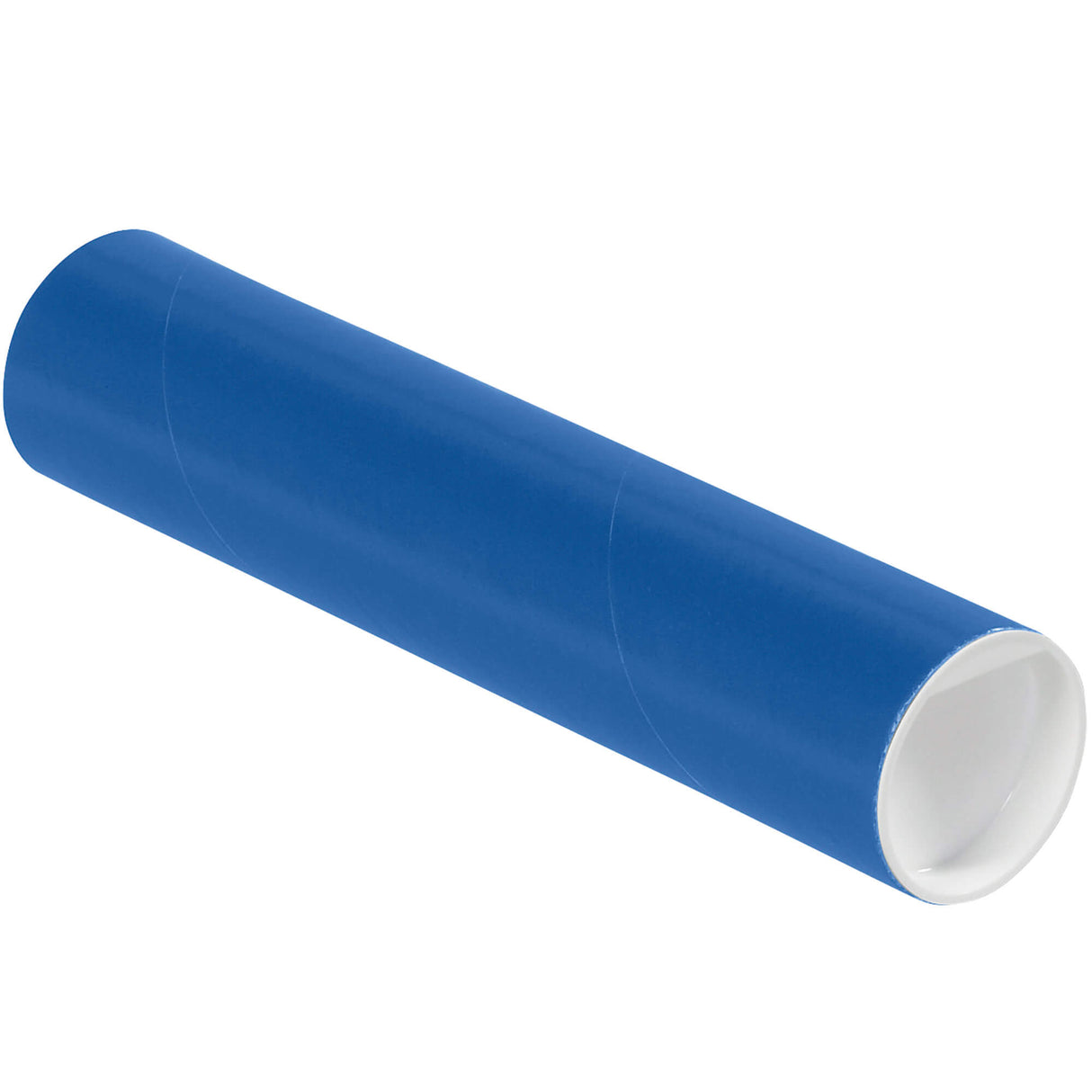2 x 9" Blue Tubes with Caps