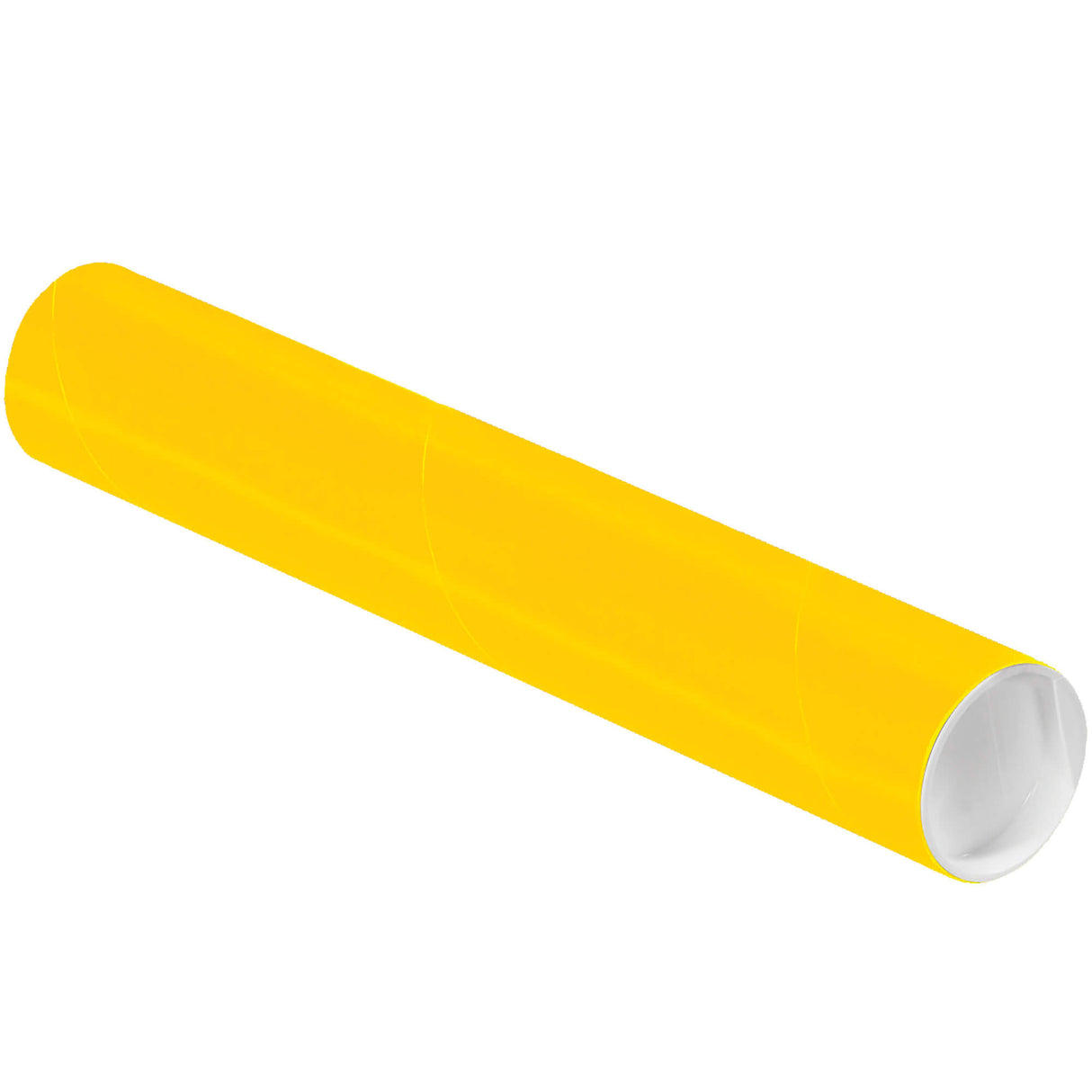 2 x 12" Yellow Tubes with Caps