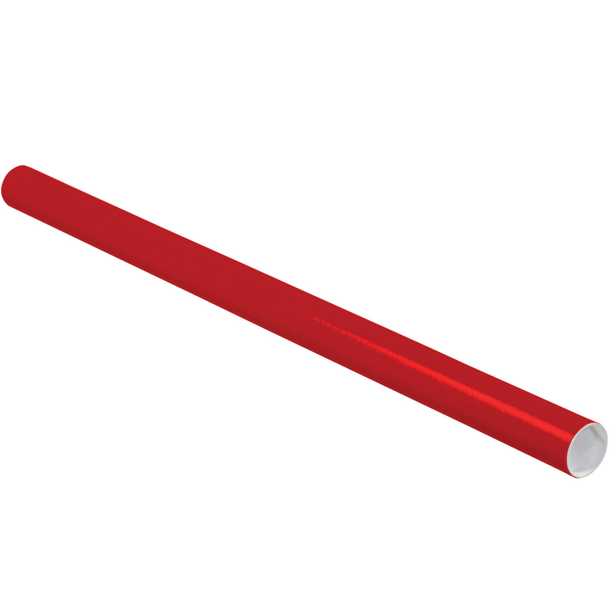 2 x 36" Red Tubes with Caps