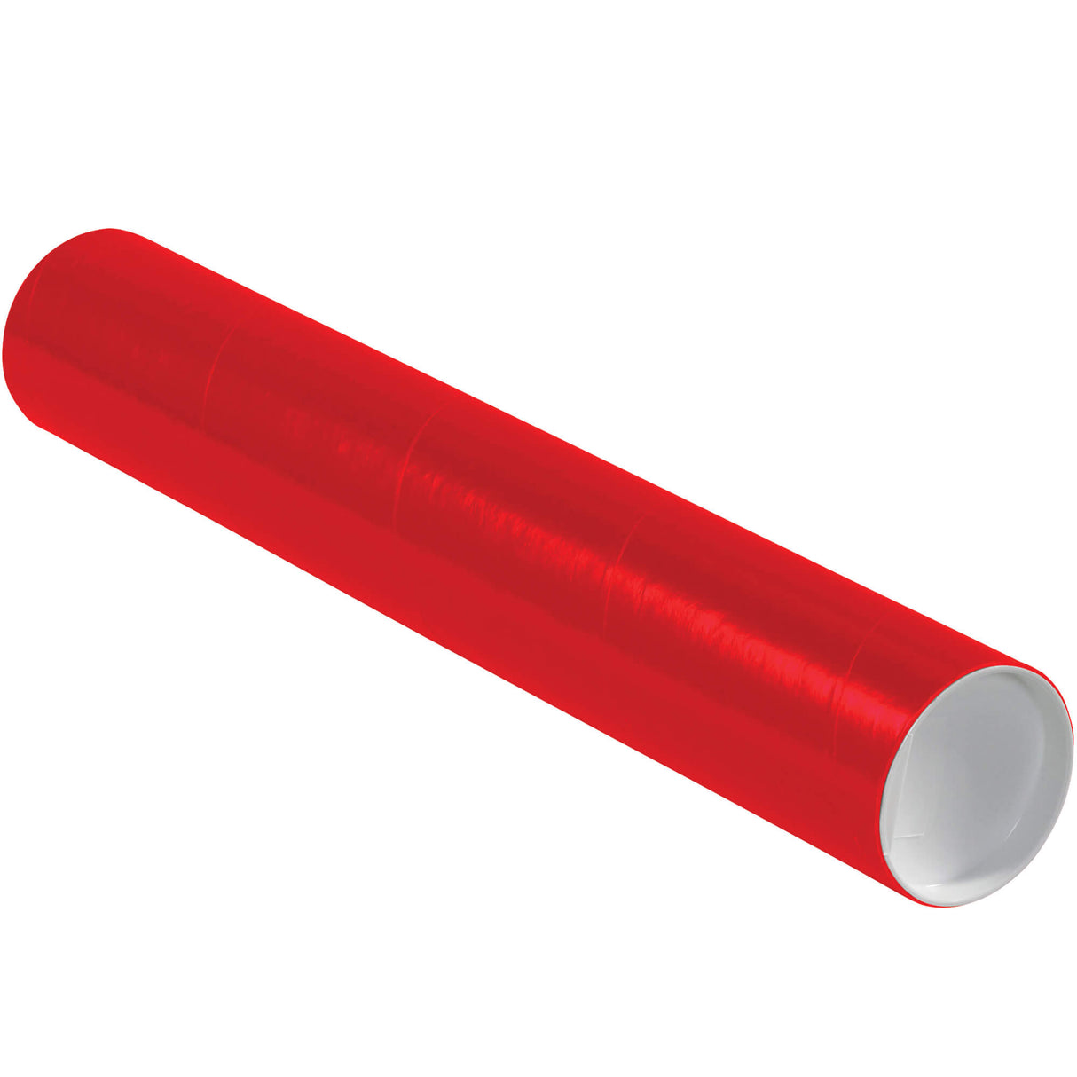 3 x 18" Red Tubes with Caps