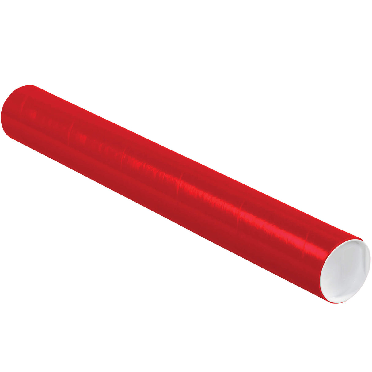 3 x 24" Red Tubes with Caps