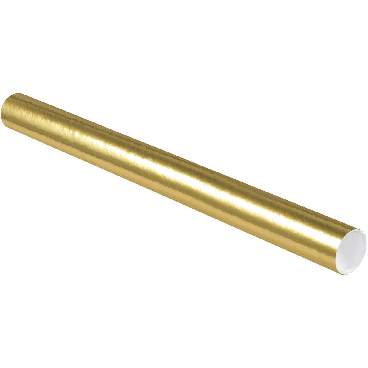 3 x 36" Gold Tubes with Caps