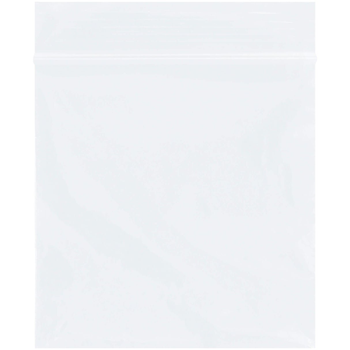 3 x 3" - 2 Mil White Reclosable Poly Bags