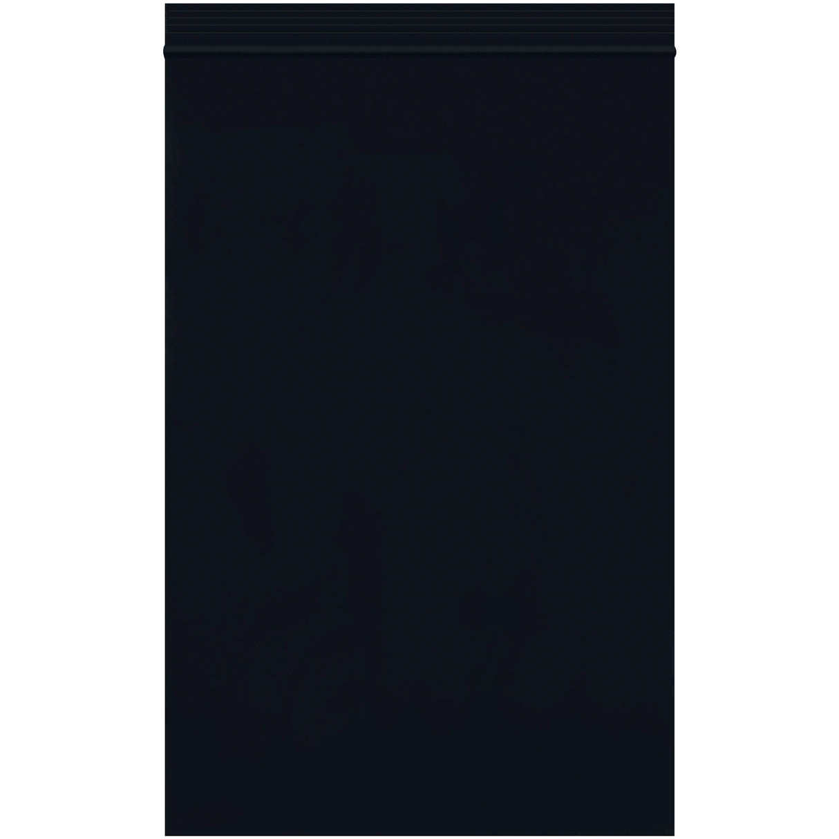 6 x 9" - 2 Mil Black Reclosable Poly Bags