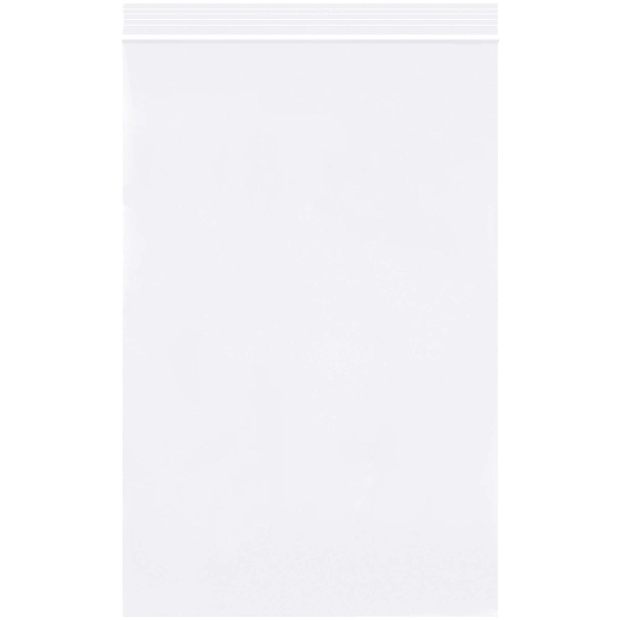 6 x 9" - 2 Mil White Reclosable Poly Bags