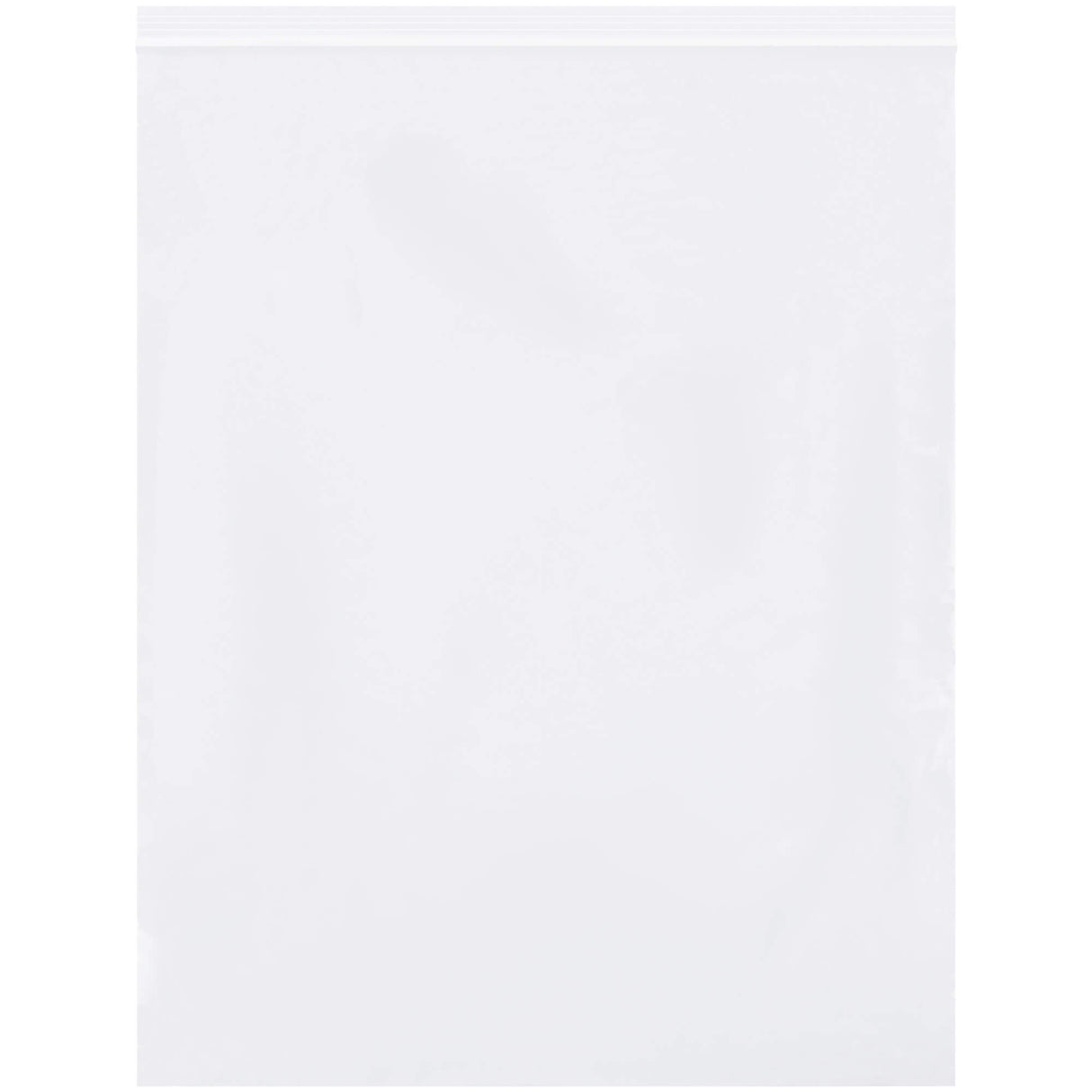 12 x 15" - 2 Mil White Reclosable Poly Bags