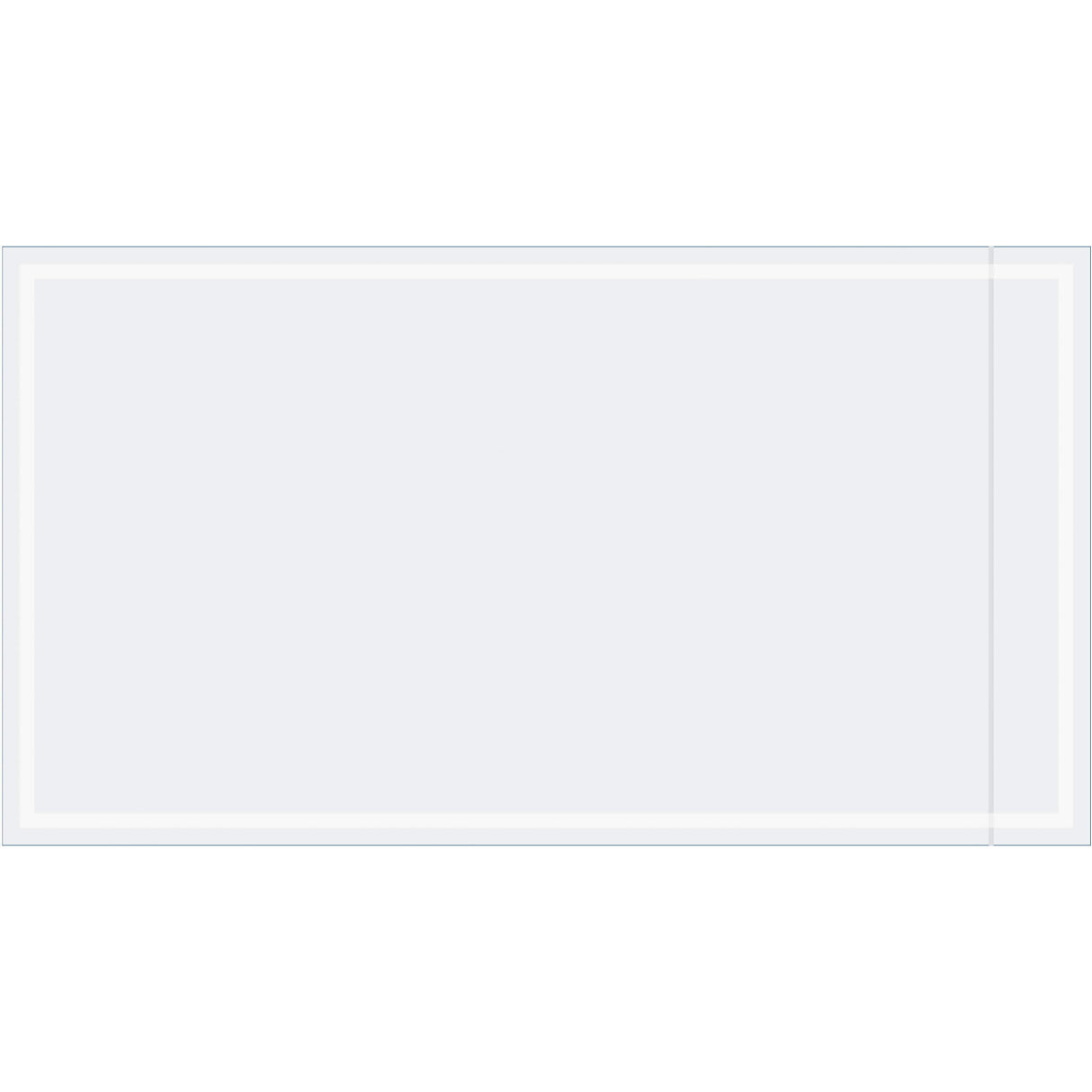 5 1/2 x 10" "Clear Face" Document Envelopes