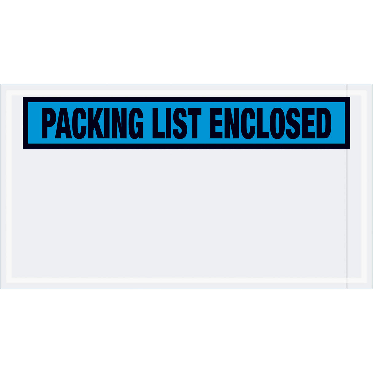 5 1/2 x 10" Blue "Packing List Enclosed" Envelopes