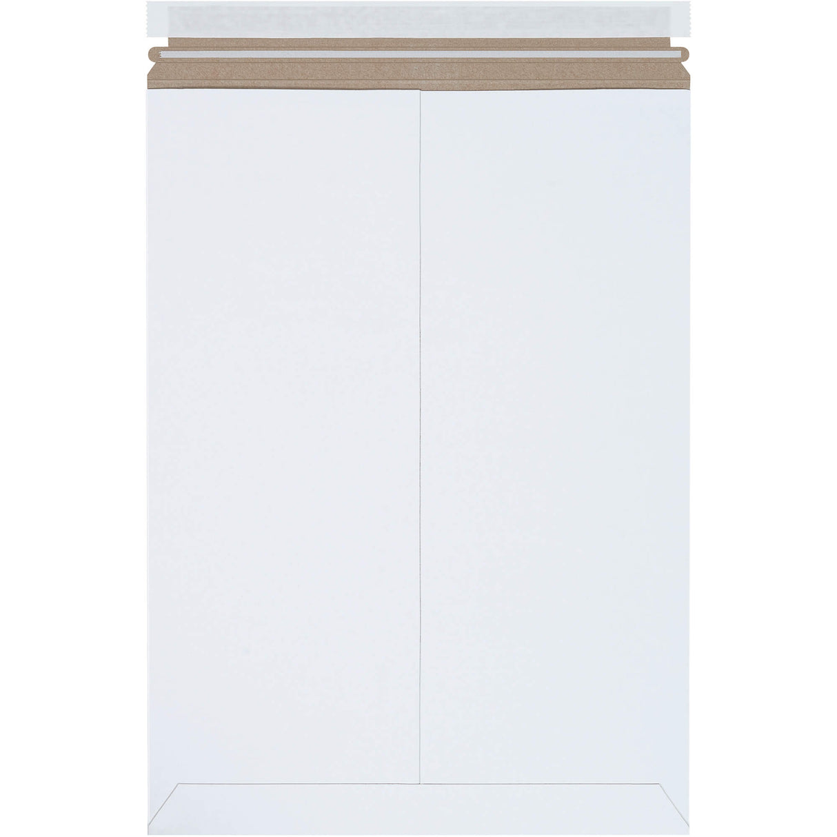 13 x 18" White Self-Seal Stayflats Plus® Mailers