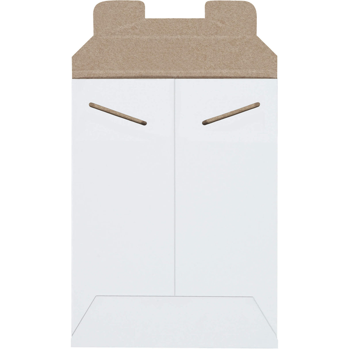 6 x 8" White Stayflats® Mailers