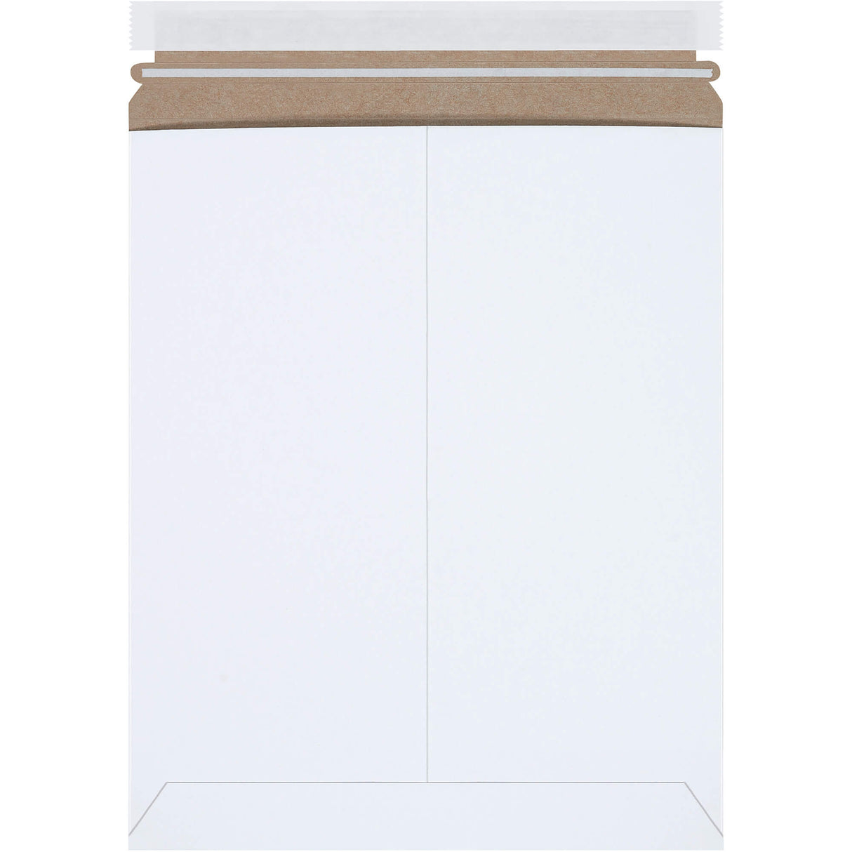 11 x 13 1/2" White (25 Pack) Self-Seal Stayflats Plus® Mailers