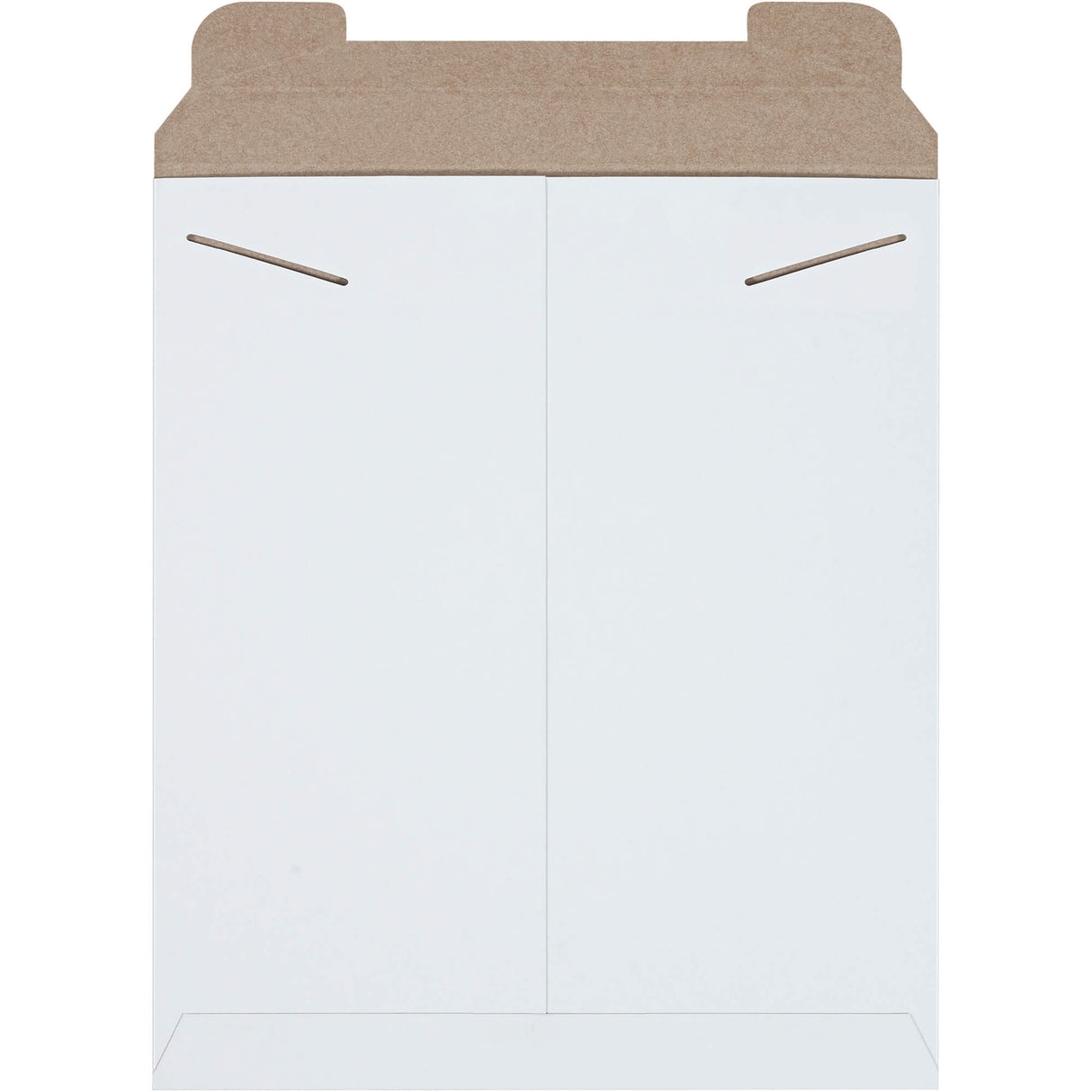 12 3/4 x 15" White Stayflats® Mailers