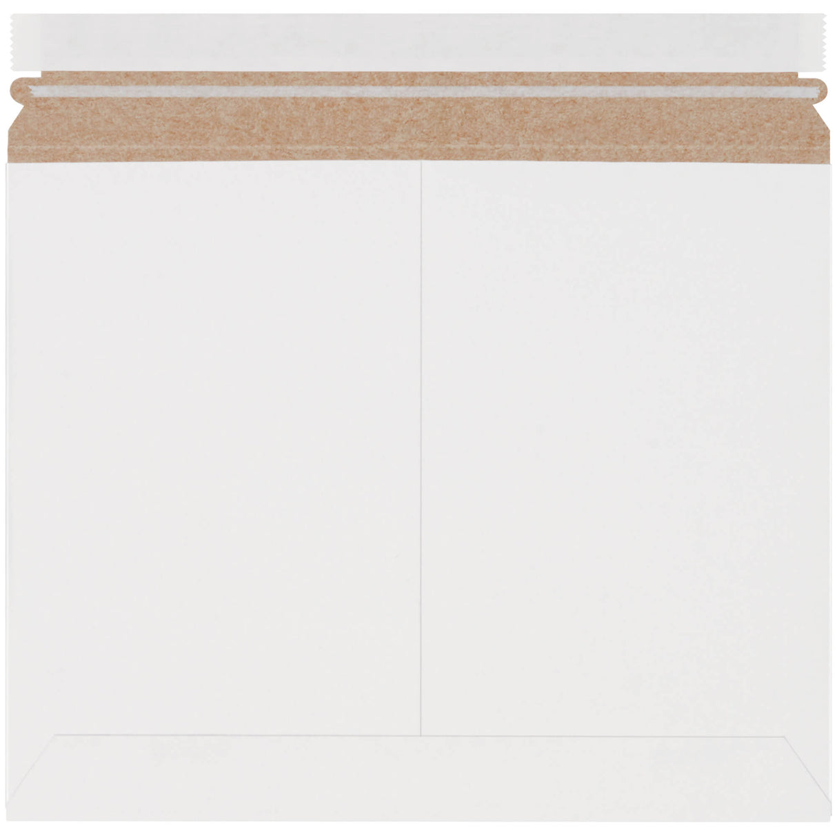12 1/4 x 9 3/4" White Stayflats Lite® Mailers