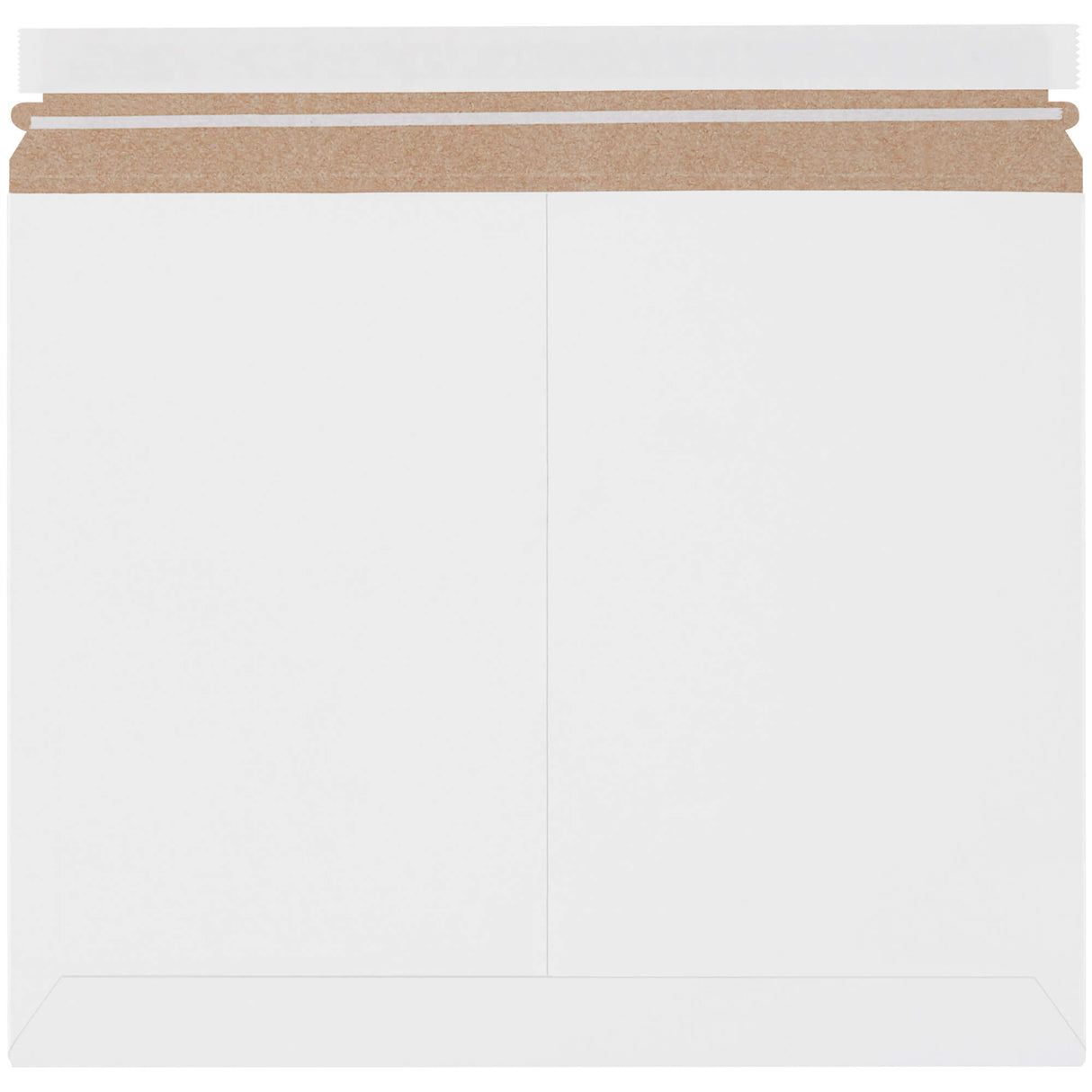 14 7/8 x 11 7/8" White Stayflats Lite® Mailers