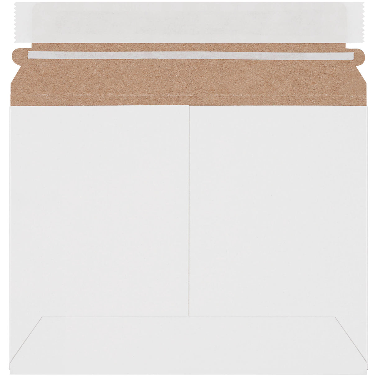 8 x 6" White Stayflats Lite® Mailers