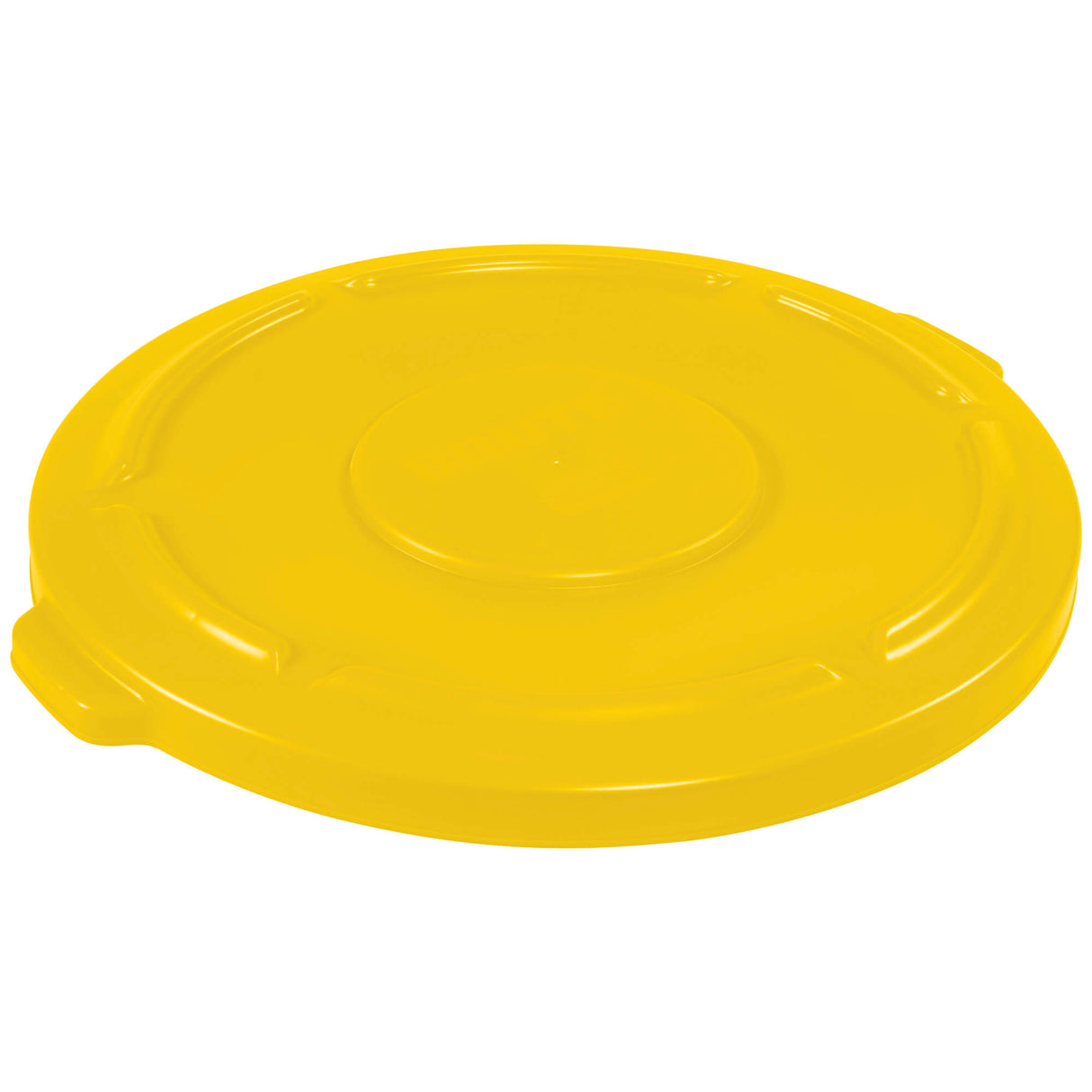 Rubbermaid® Brute® Flat Trash Can Lid - 55 Gallon, Yellow