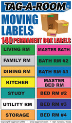 Tag A Room Labels (140 labels)