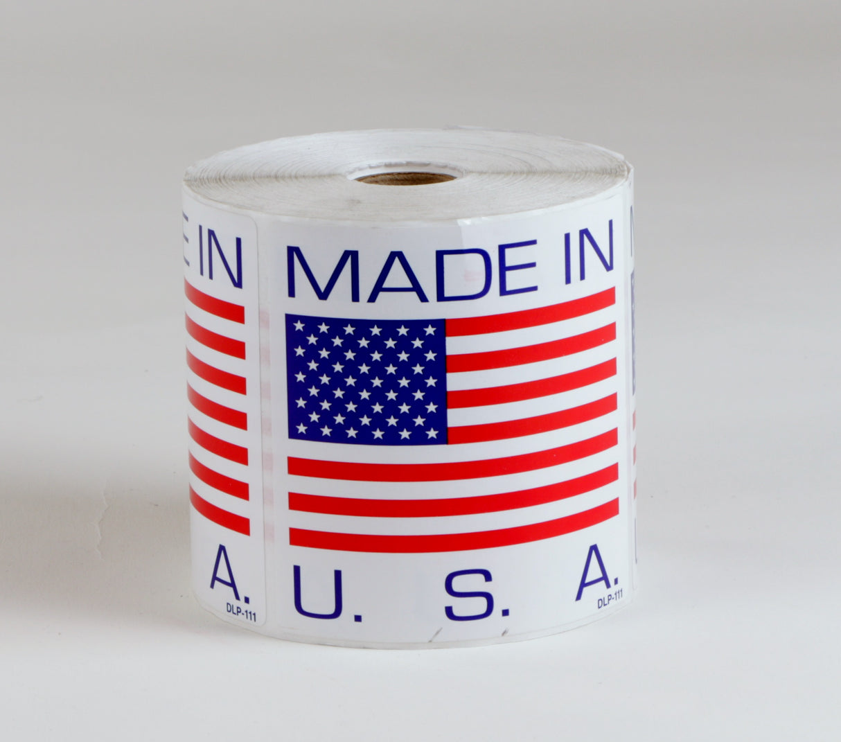 Roll of Made in the USA Labels, 4 X 4, 500/roll