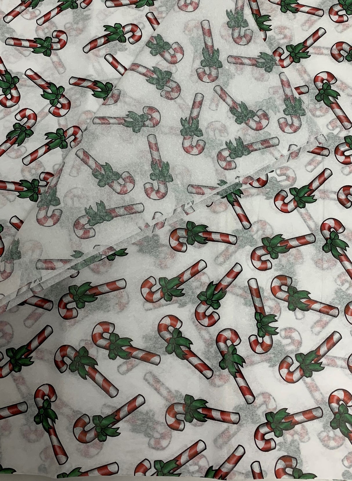 Candy Cane Tissue Paper 15 sheets